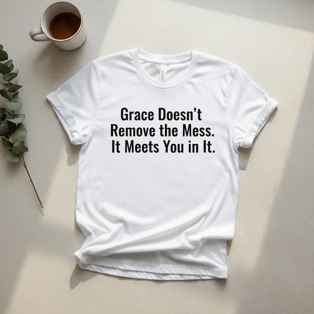 Grace Doesn't Remove the Mess. It Meets You in It.