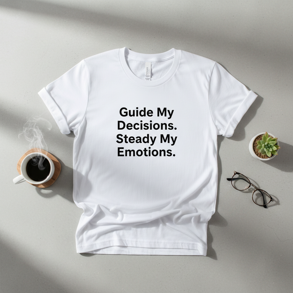 Guide My Decisions. Steady My Emotions.