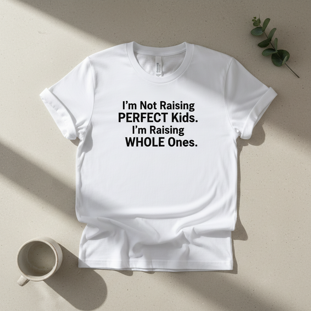 I'm Not Raising Perfect Kids. I'm Raising Whole Ones.