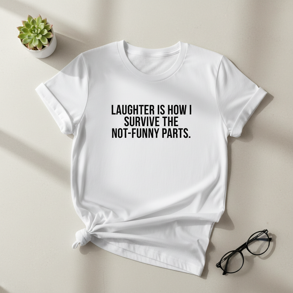 Laughter Is How I Survive the Not-Funny Parts.